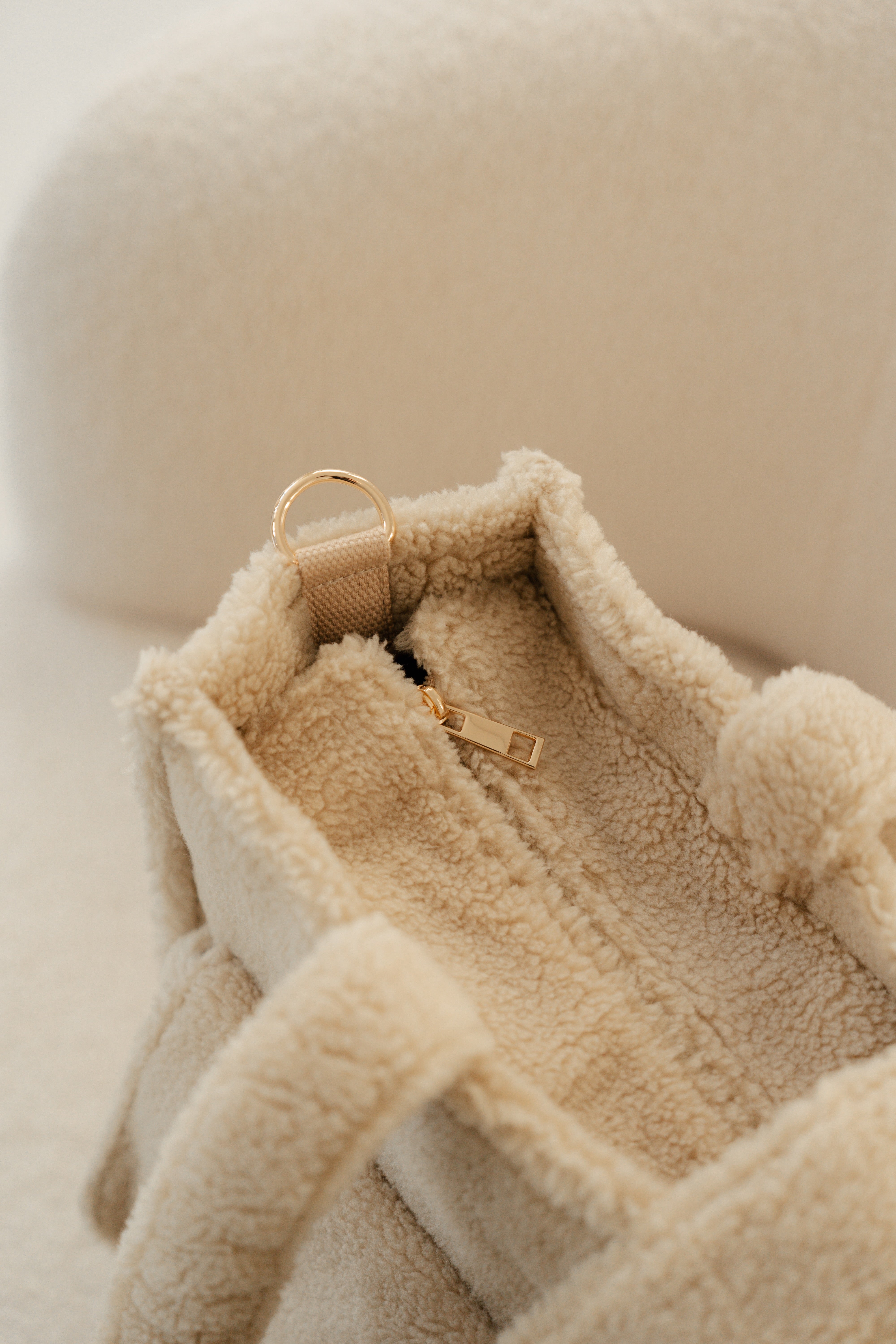 TEDDY MOM BAG BEIGE
