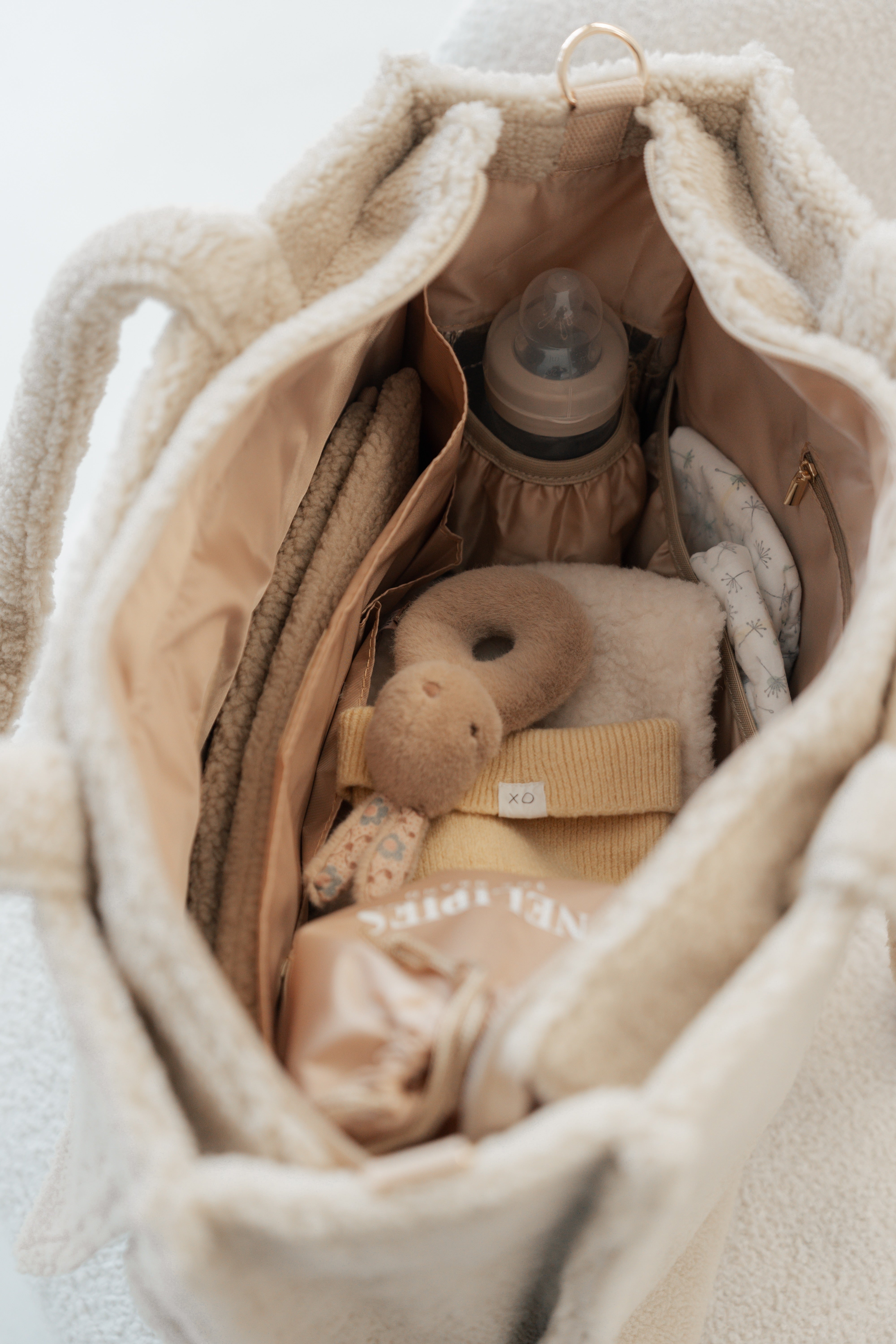 TEDDY MOM BAG BEIGE