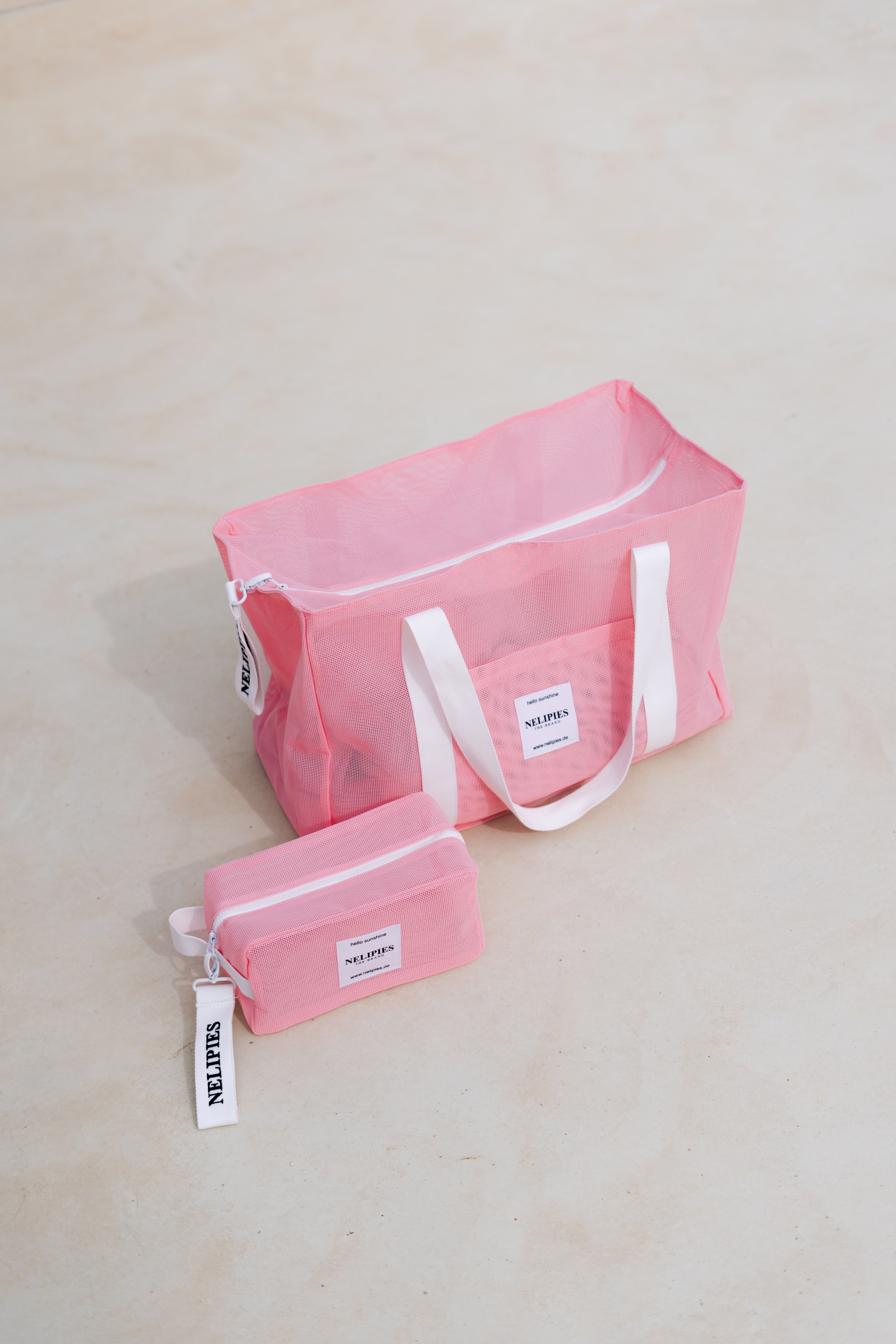 MESH BAG SET STRAWBERRY