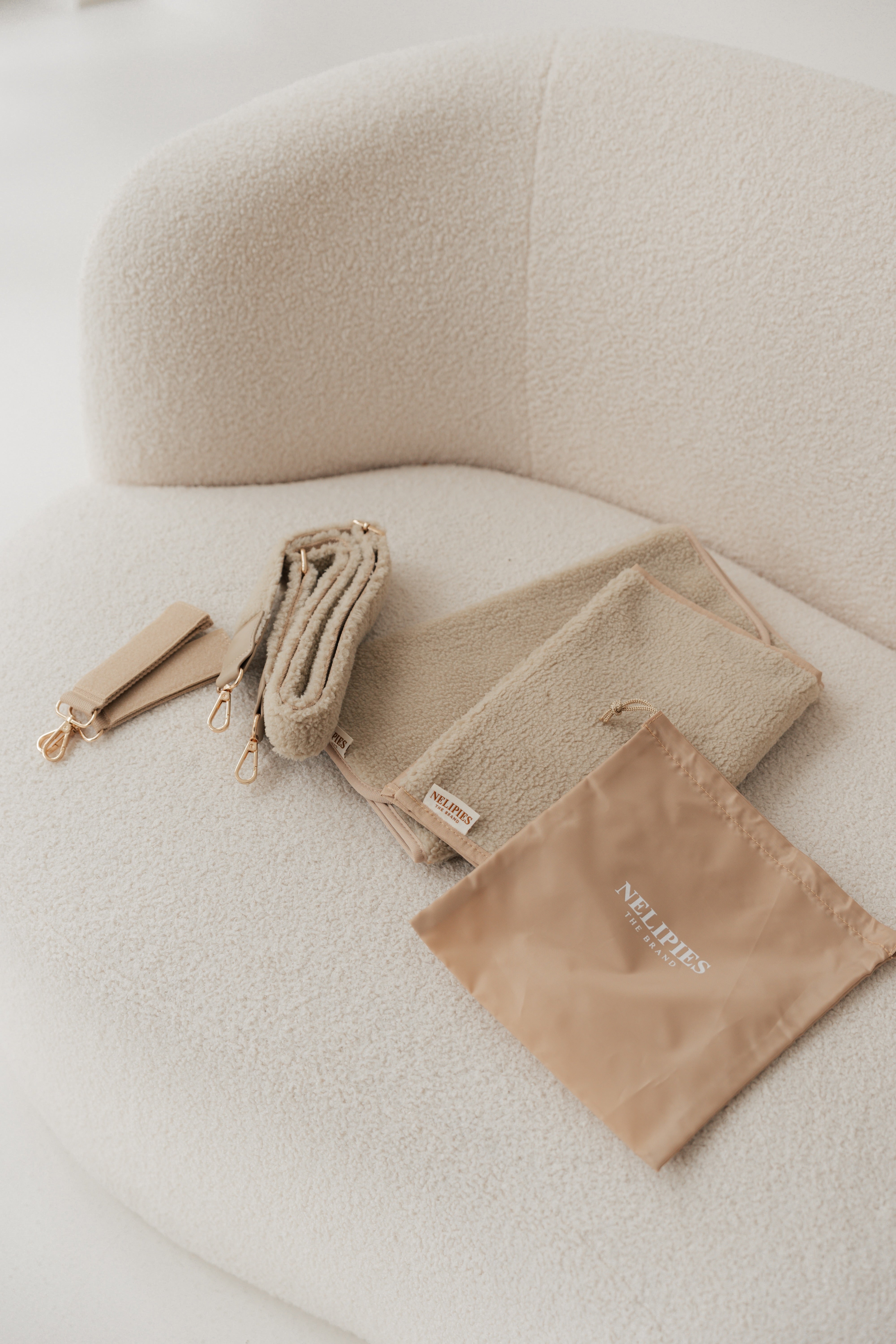 TEDDY MOM BAG BEIGE