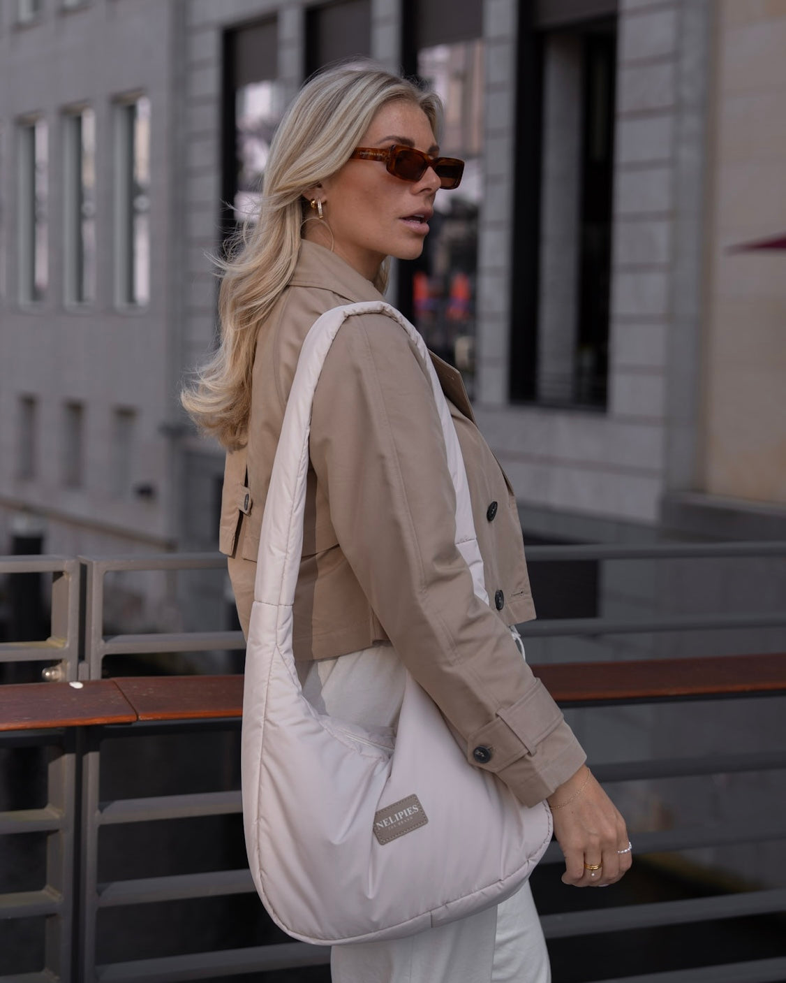 HALFMOON PUFFER BAG