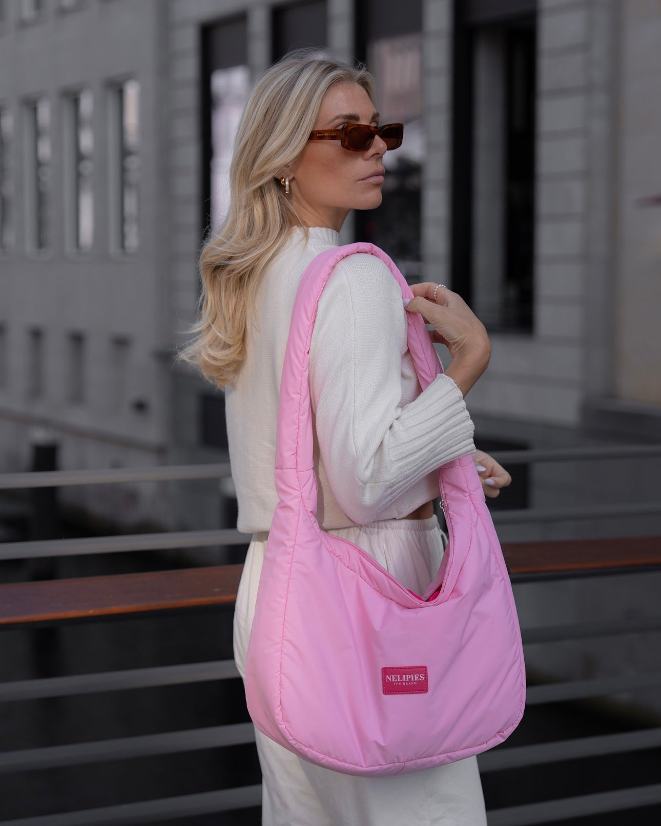 HALFMOON PUFFER BAG