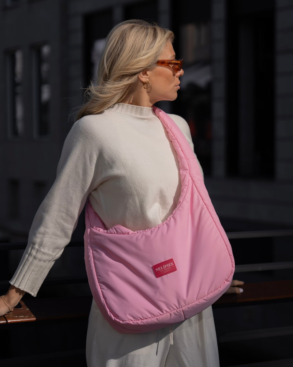 HALFMOON PUFFER BAG