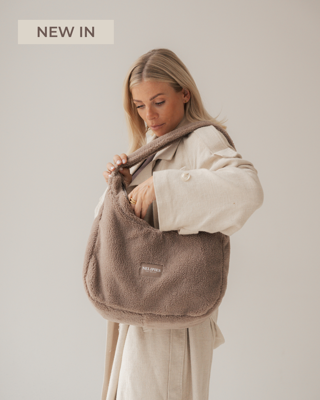 TEDDY HALFMOON BAG
