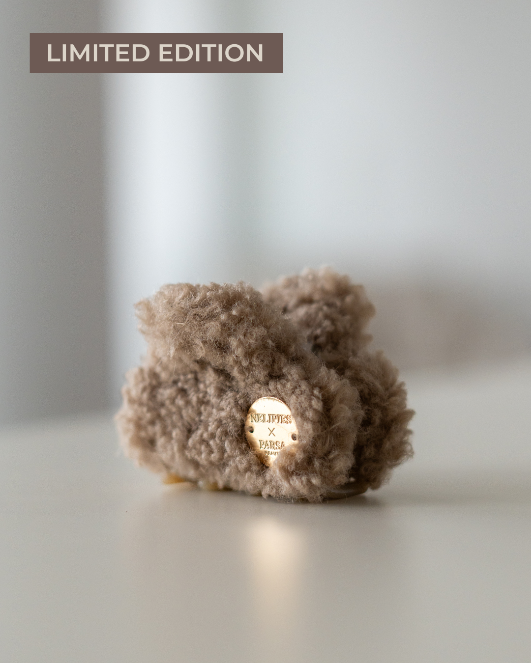 NELIPIES x PARSA BEAUTY TEDDY HAARKLAMMER (SMALL)