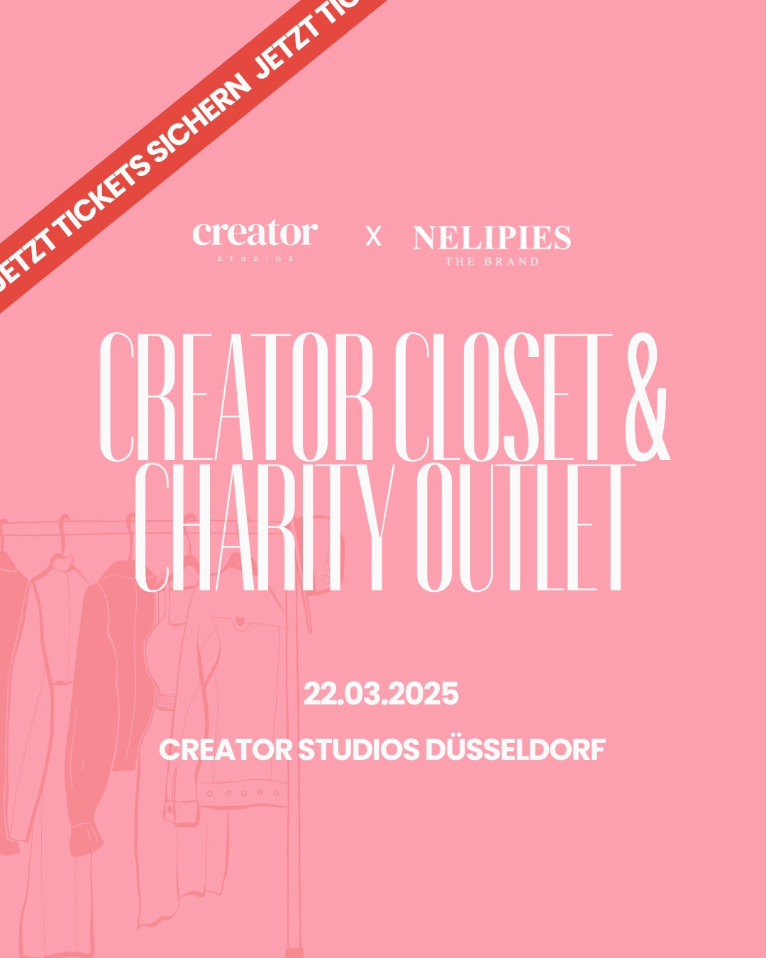 Creator Closet & Charity Outlet by @creatorstudios.art x @nelipiesthebrand