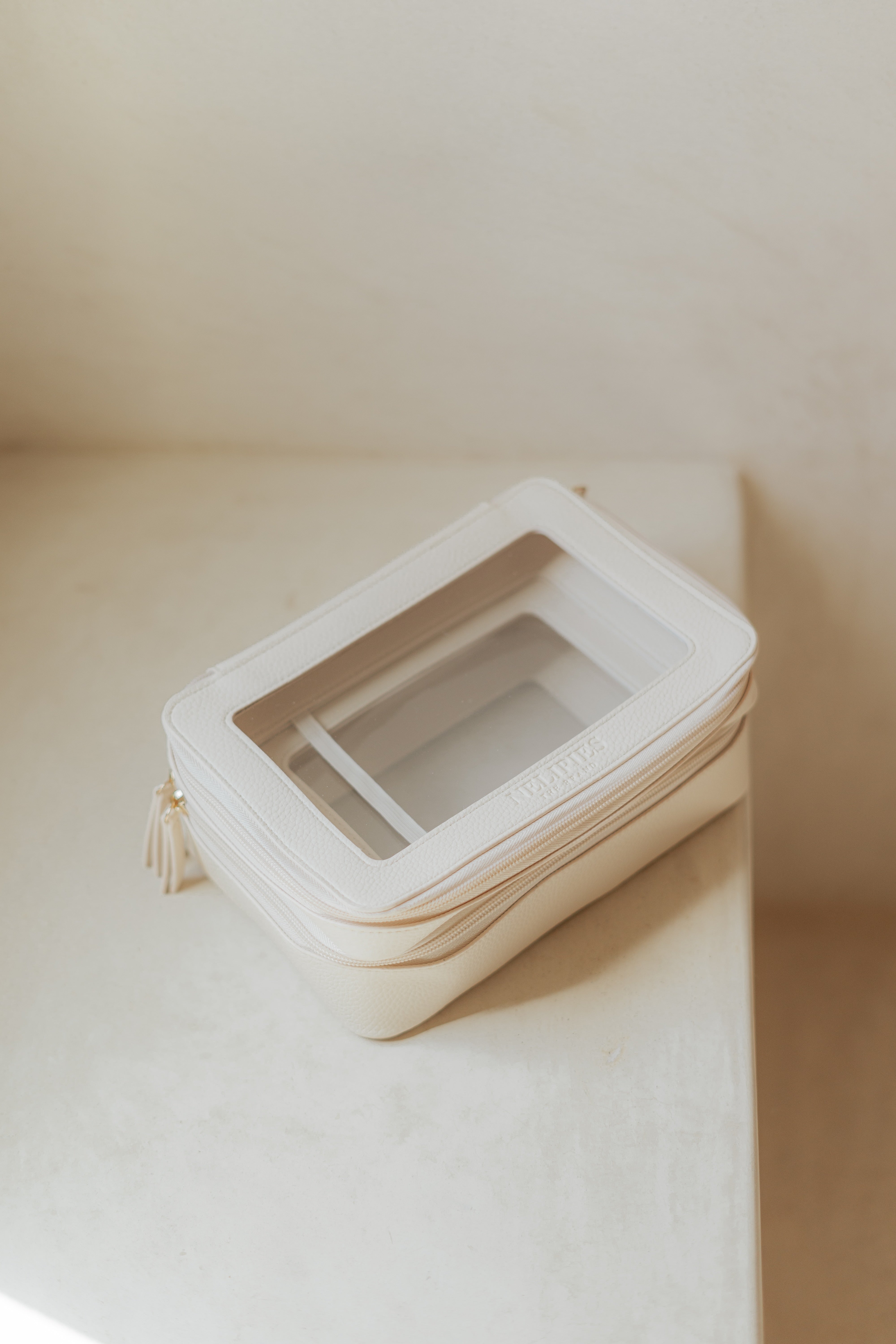 COSMETIC BAG SET CREME