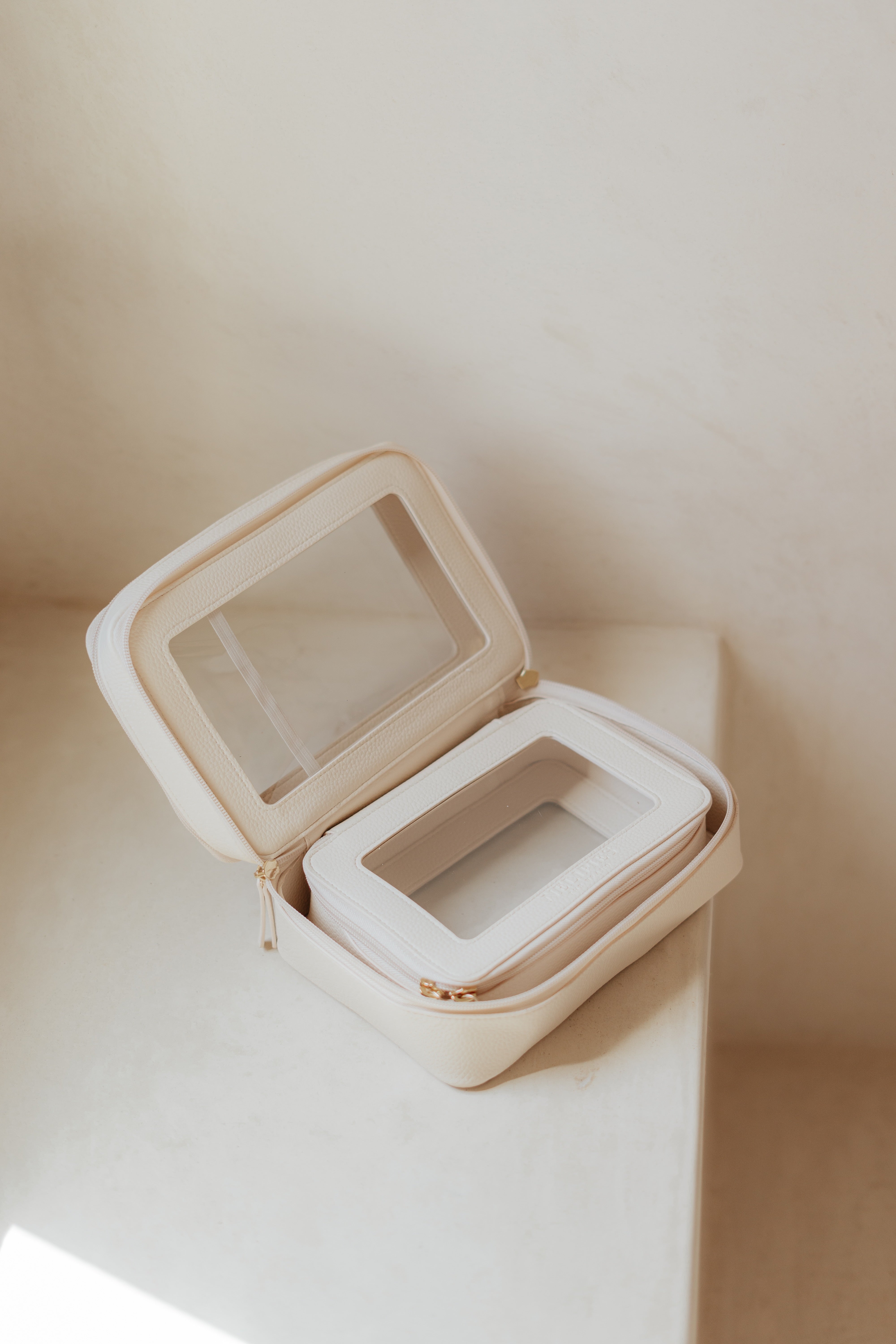 COSMETIC BAG SET CREME