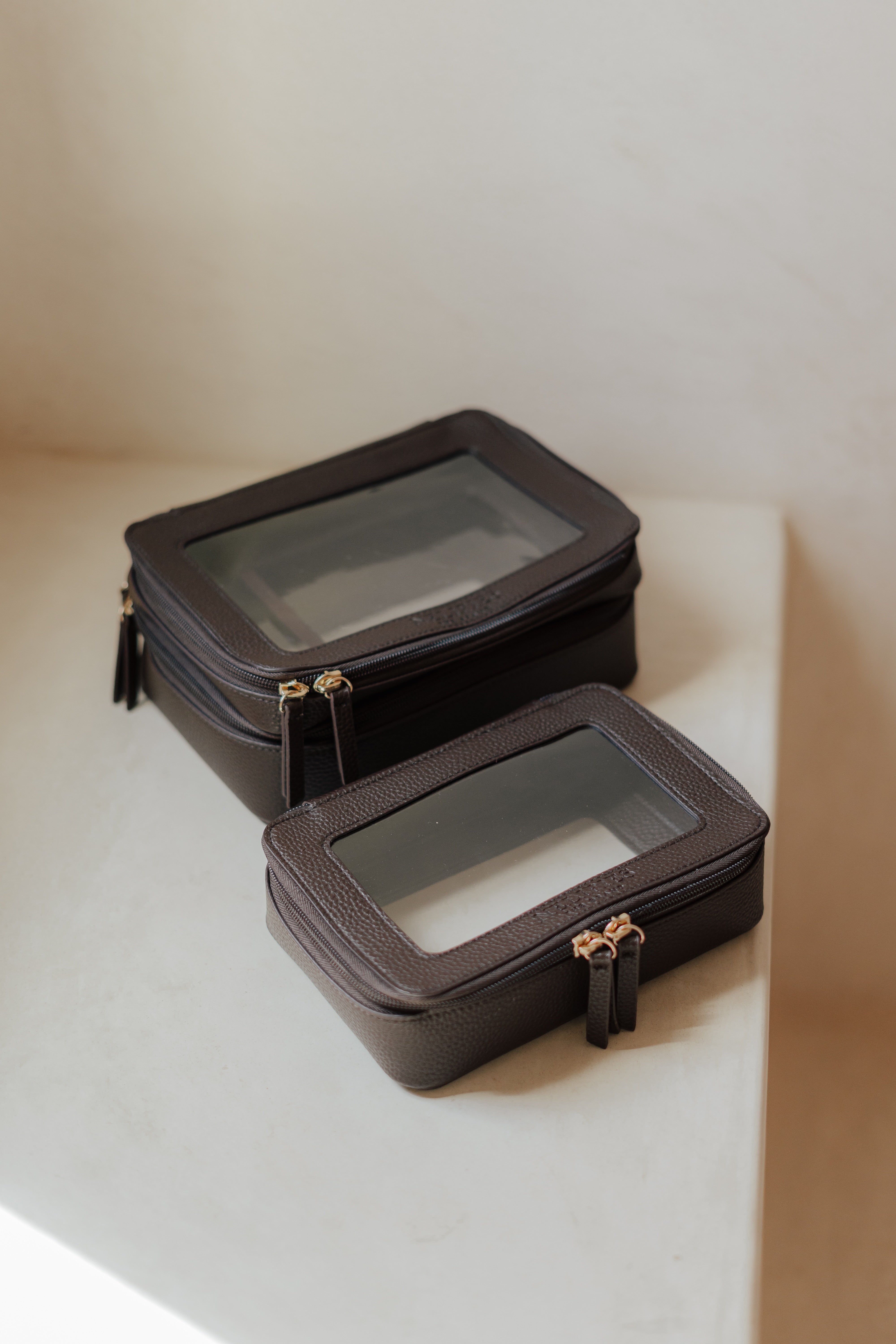 COSMETIC BAG SET BRAUN