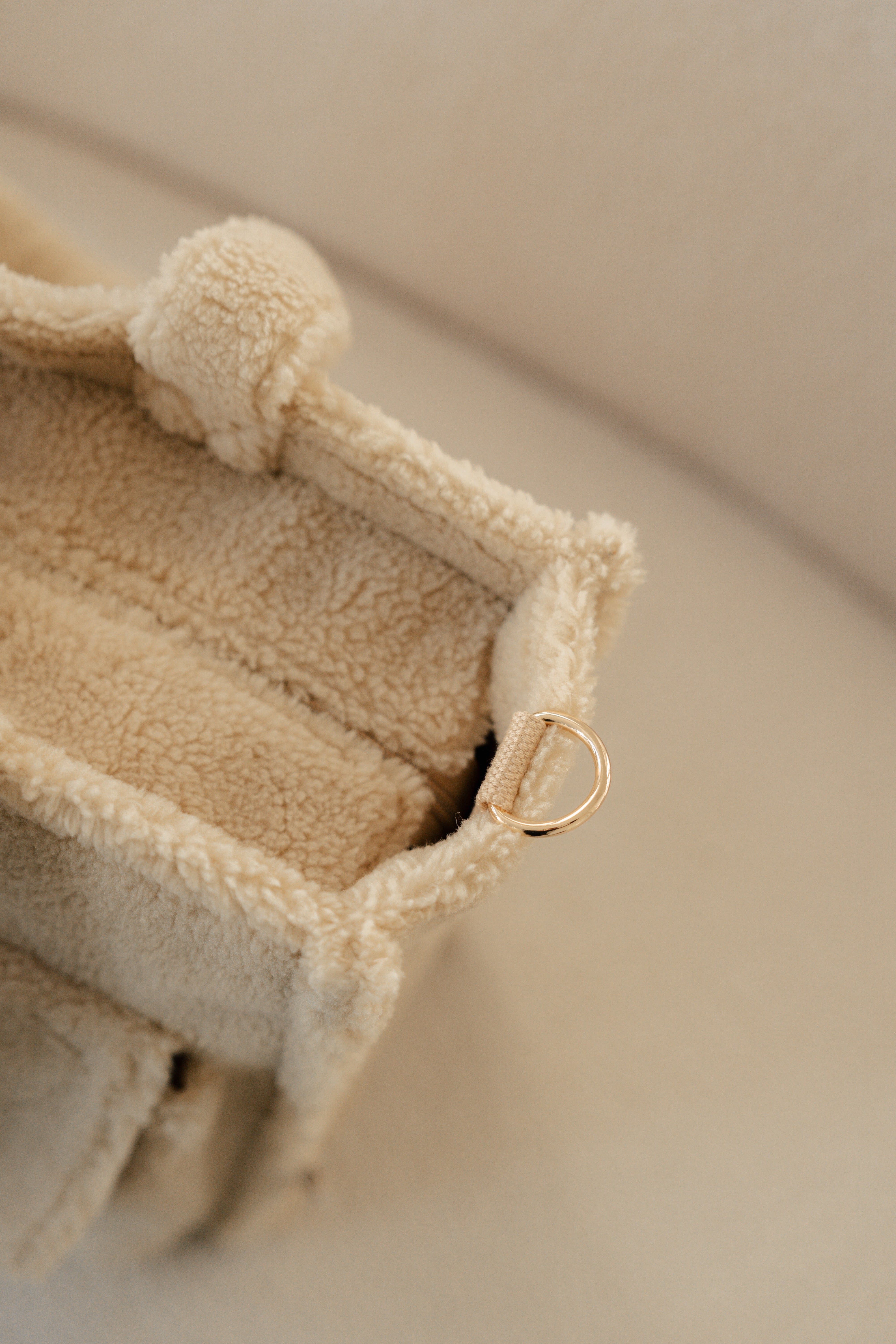 TEDDY MOM BAG BEIGE
