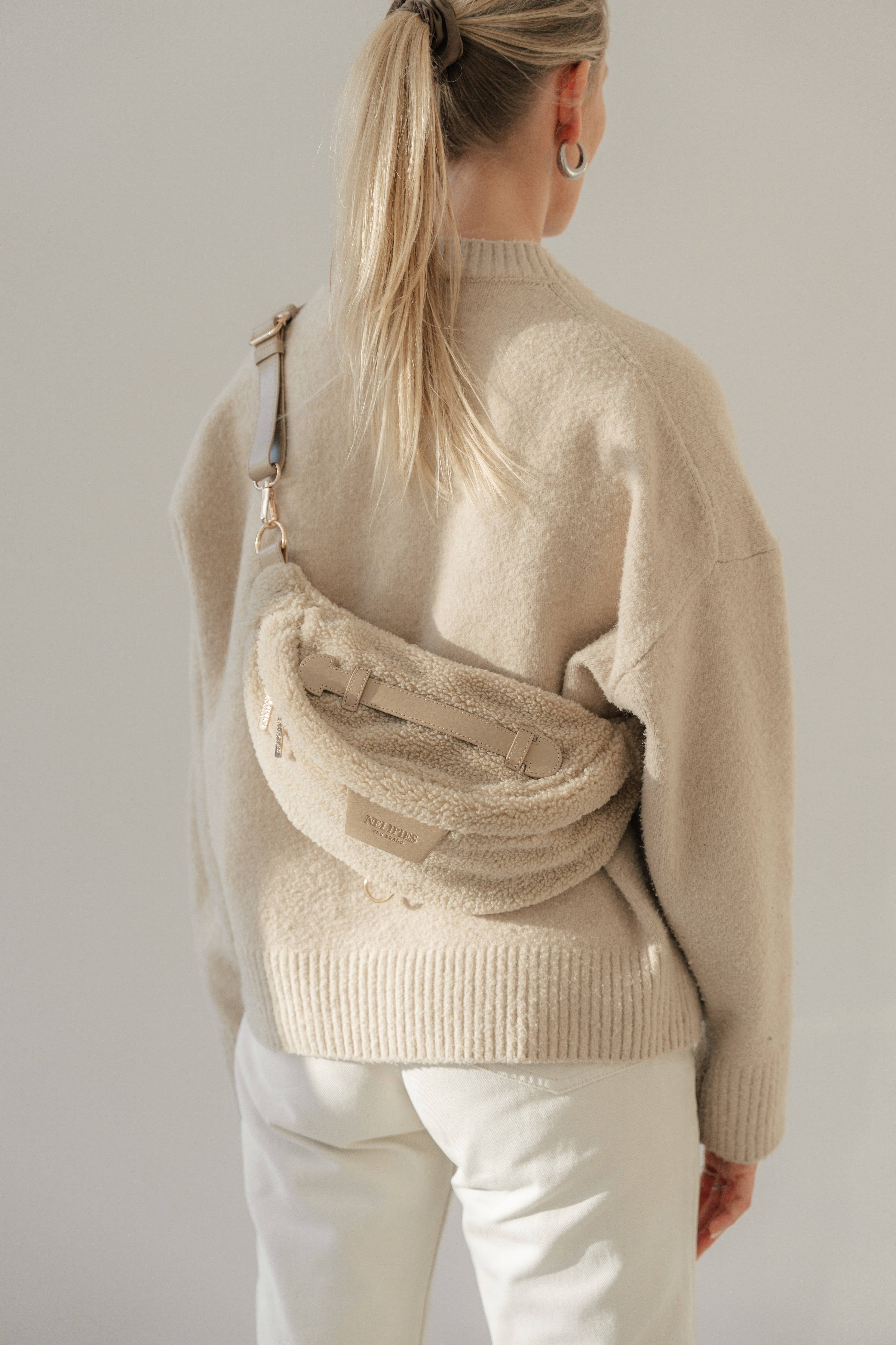 TEDDY BAUCHTASCHE BEIGE