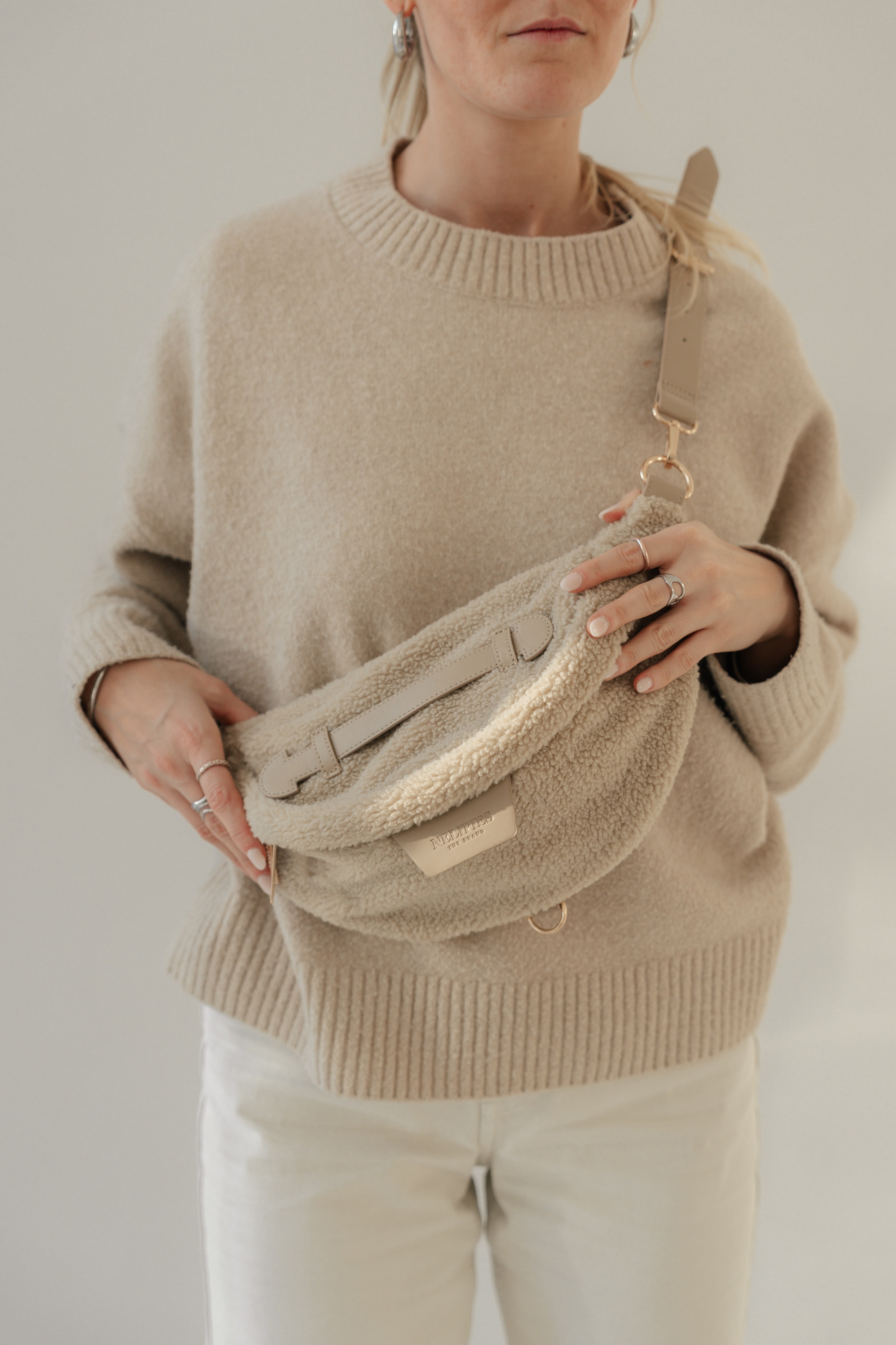TEDDY BAUCHTASCHE BEIGE