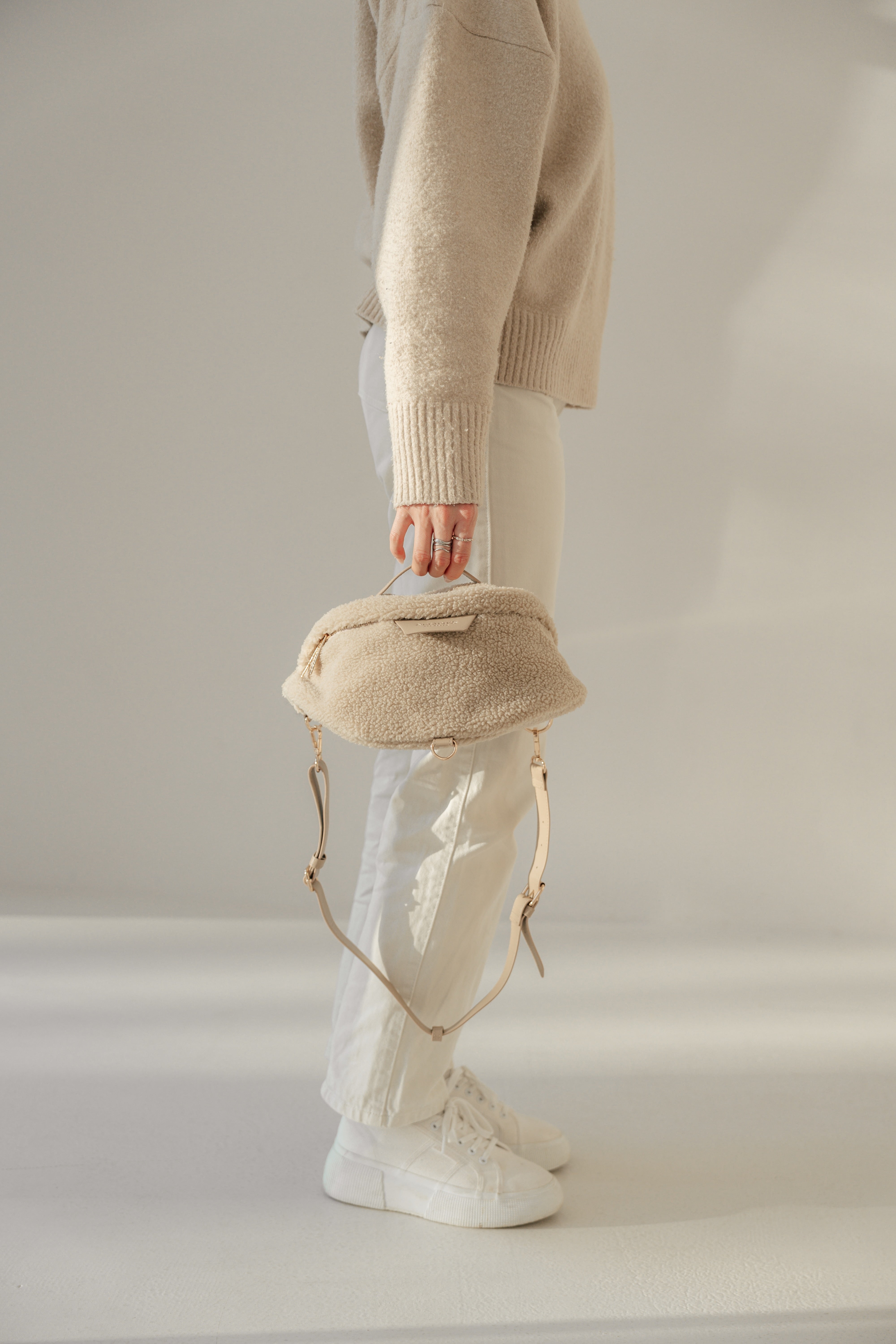 TEDDY BAUCHTASCHE BEIGE