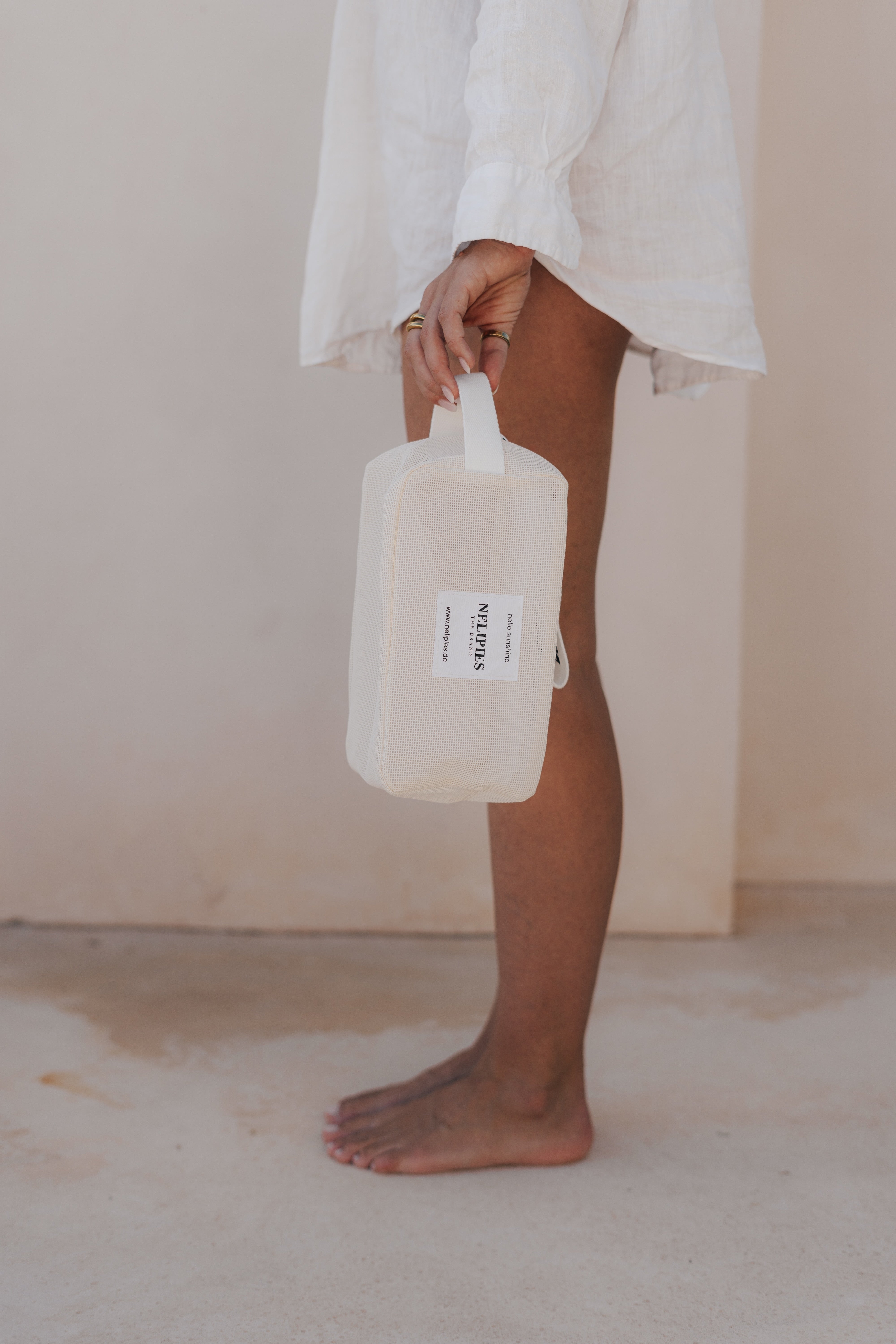MESH BAG SET VANILLA