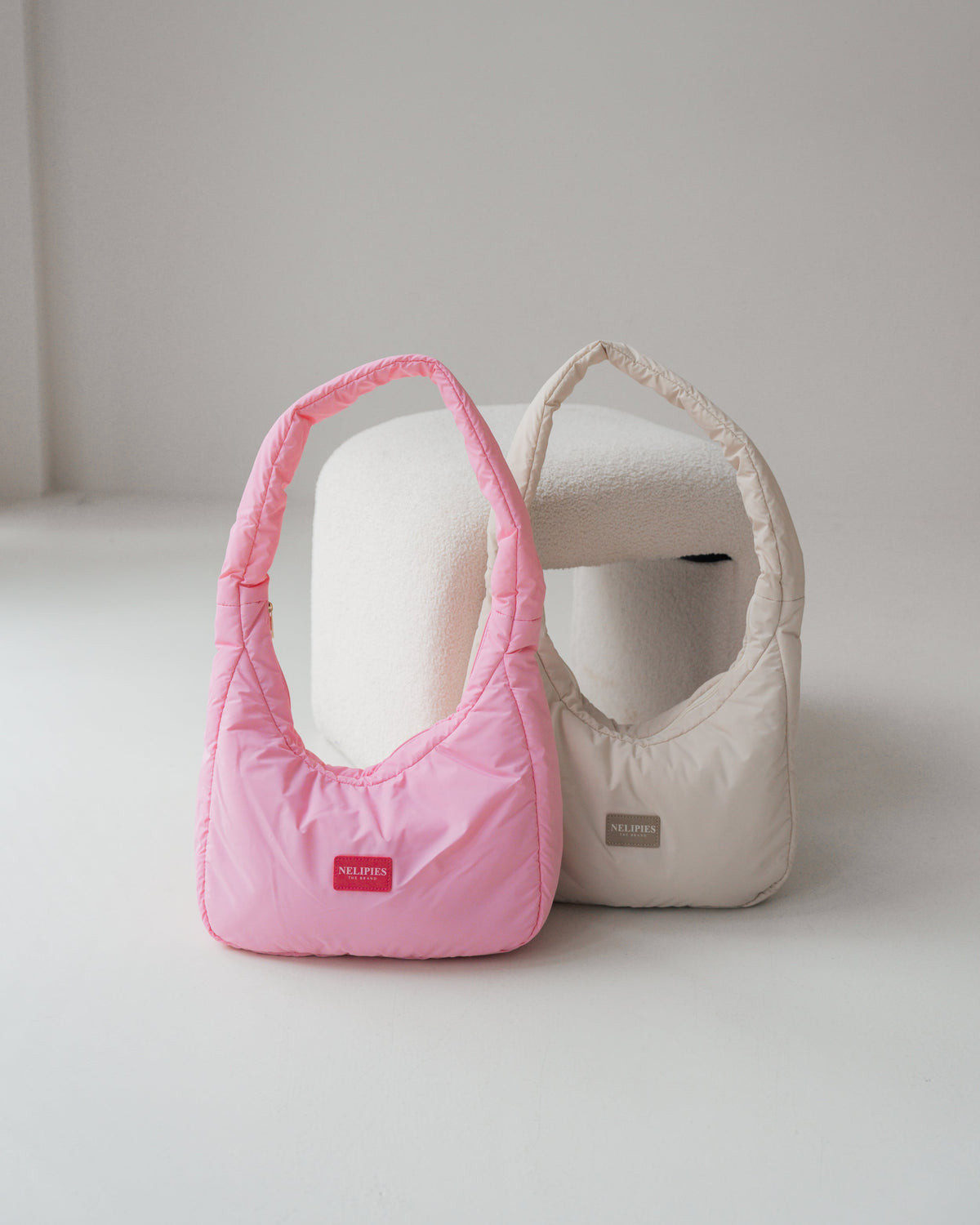 PUFFER HALFMOON BAG