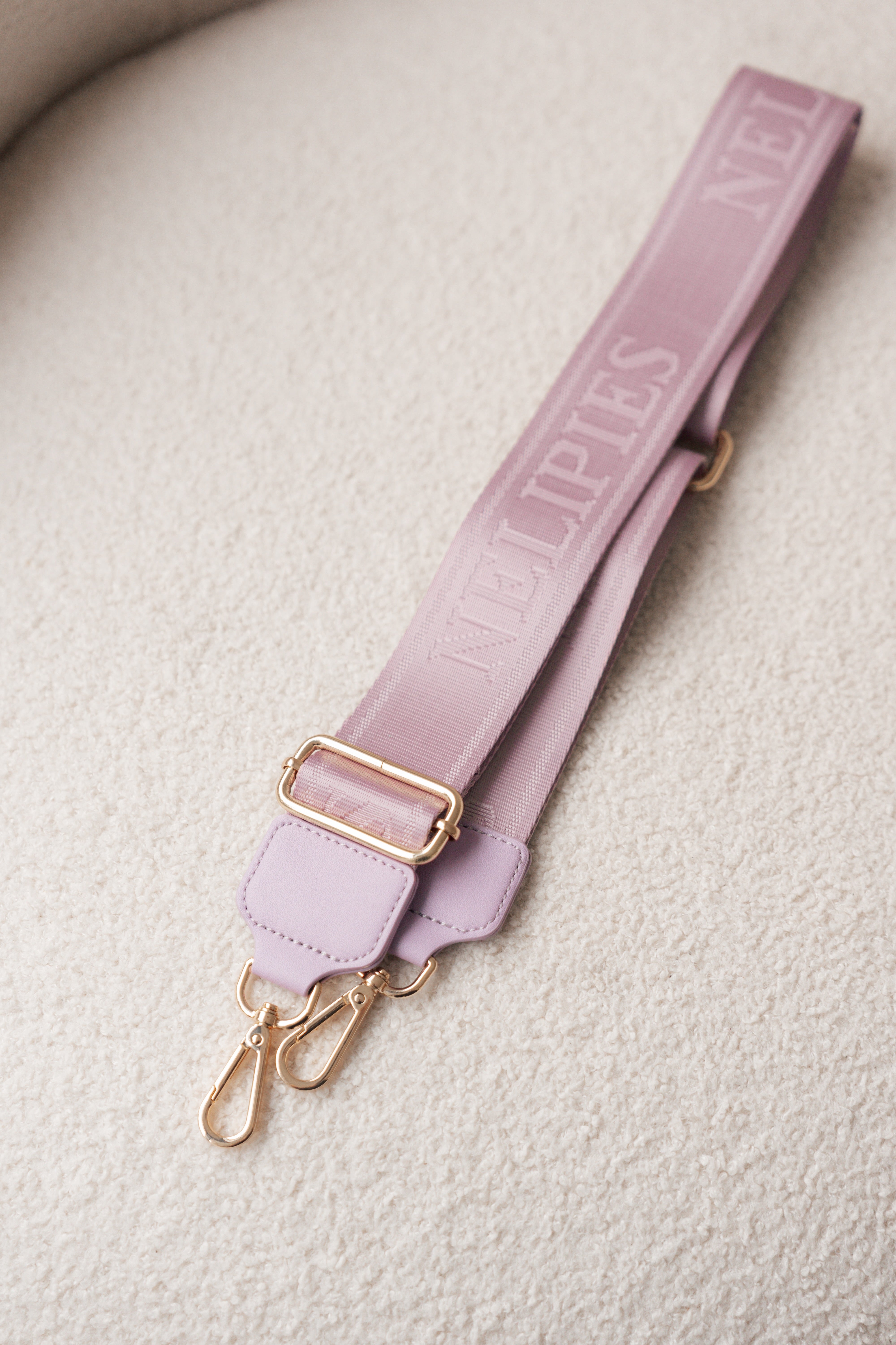 STRAP LOGO LILA
