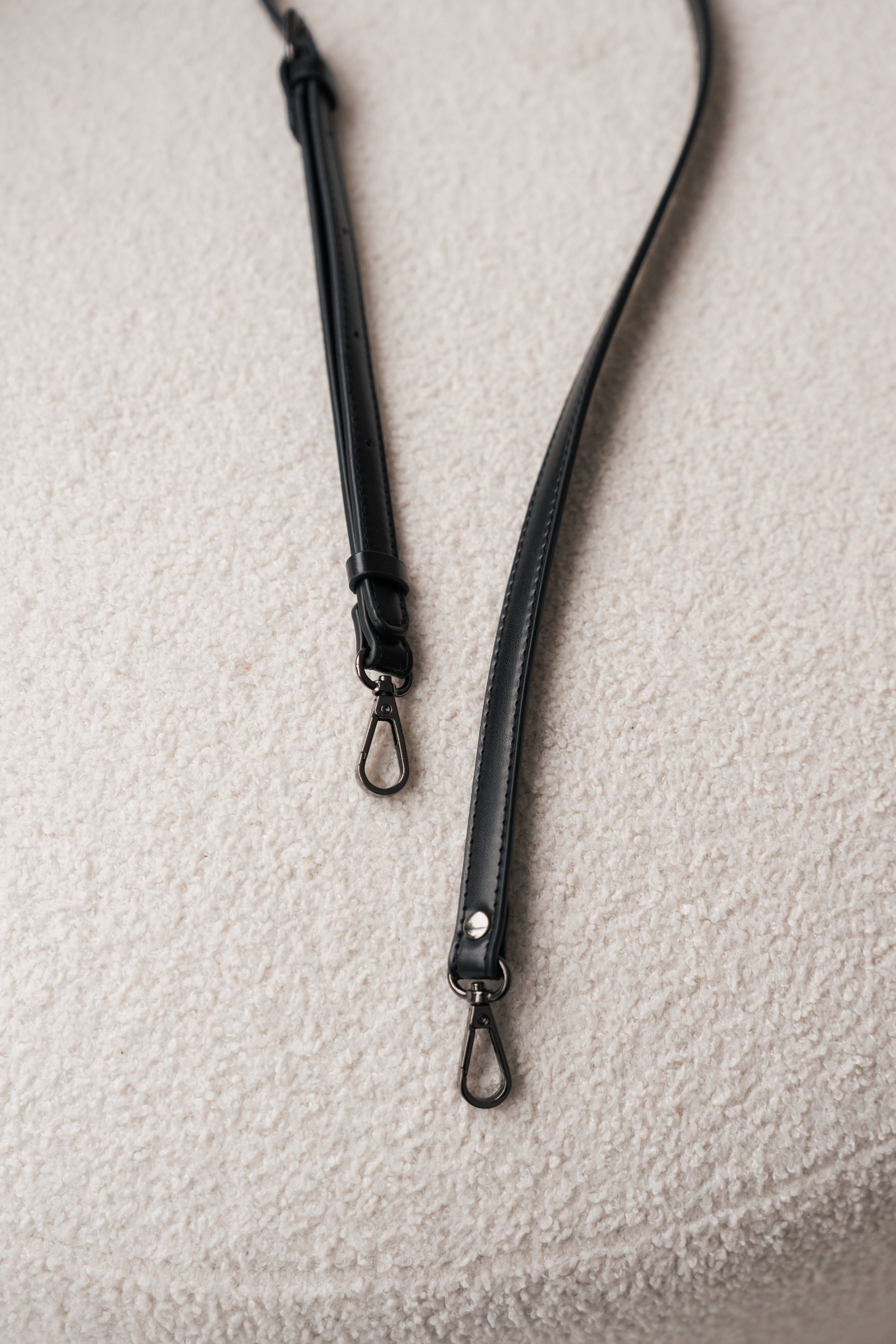 STRAP LEDER SCHWARZ
