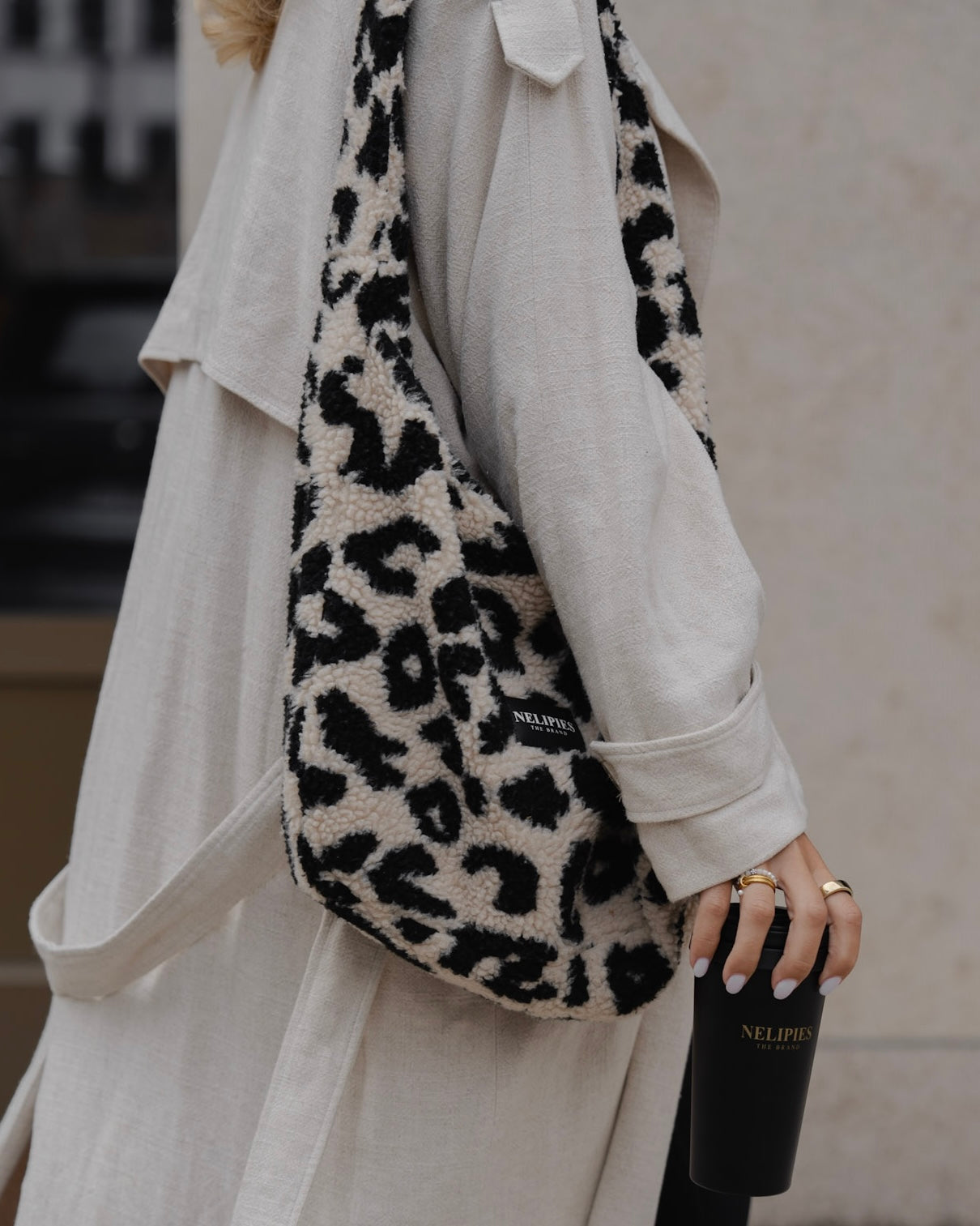 TEDDY HALFMOON BAG - Main Image